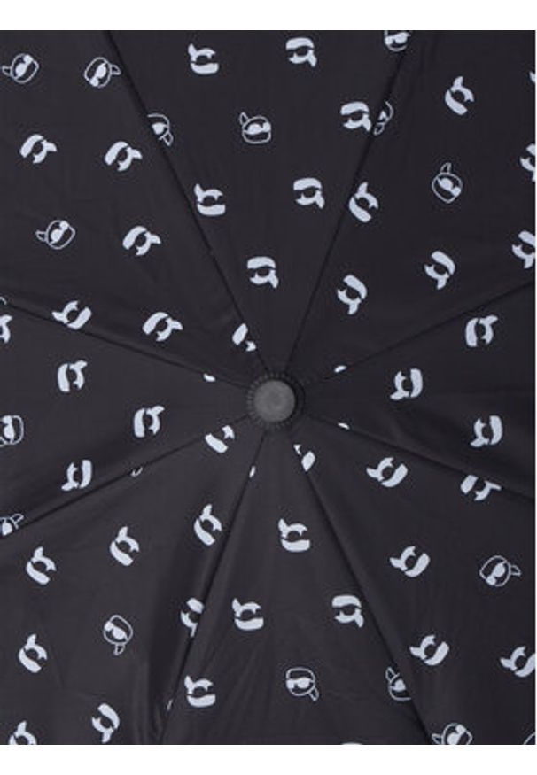 Karl Lagerfeld - KARL LAGERFELD Parasolka A3W50047 Czarny. Kolor: czarny. Materiał: materiał, poliester