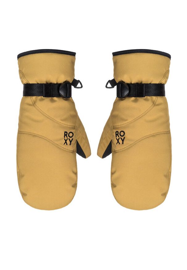 Roxy Rękawice narciarskie Jetty Solid Mitt ERJHN03268 Szary. Kolor: szary. Materiał: poliester. Sport: narciarstwo