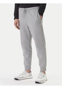 BOSS Spodnie dresowe Hadiko 50555505 Szary Regular Fit. Kolor: szary. Materiał: bawełna #1