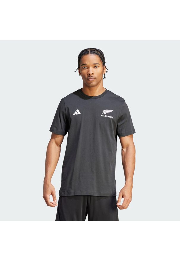 Adidas - Koszulka All Blacks Rugby Cotton. Kolor: czarny