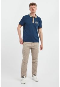 Aeronautica Militare - Polo męskie z haftem AERONAUTICA MILITARE. Typ kołnierza: polo. Wzór: haft #4