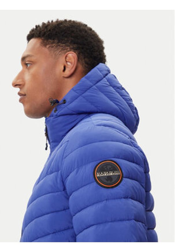 Napapijri Kurtka zimowa A-Lapaz H NP0A4I26 Niebieski Regular Fit. Kolor: niebieski. Materiał: syntetyk. Sezon: zima