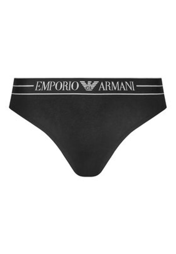 Emporio Armani Underwear Komplet 2 par fig brazylijskich EW000406 AF10881 MC005 Czarny. Kolor: czarny. Materiał: bawełna