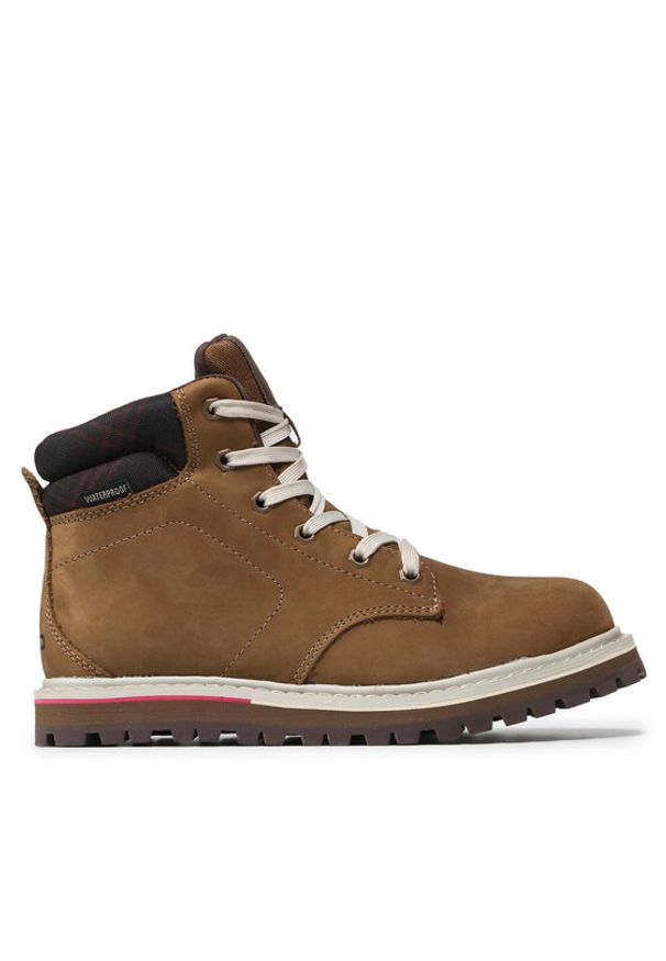 CMP Trapery Dorado Wmn Lifestyle Shoes Wp 39Q4936 Brązowy. Kolor: brązowy. Materiał: skóra, nubuk