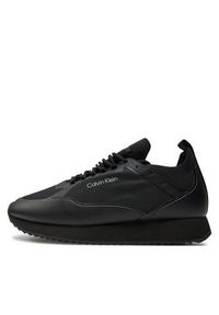 Calvin Klein Sneakersy Low Top Lace Up Nylon HM0HM00921 Czarny. Kolor: czarny. Materiał: nylon #6