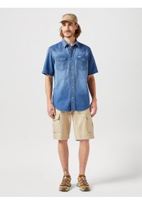 Wrangler - MESKIE SZORTY WRANGLER CASEY CARGO SHORT SADDLE 112350908