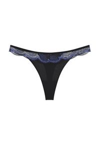 Triumph Stringi Comfort Glam 10224956 Czarny. Kolor: czarny. Materiał: syntetyk
