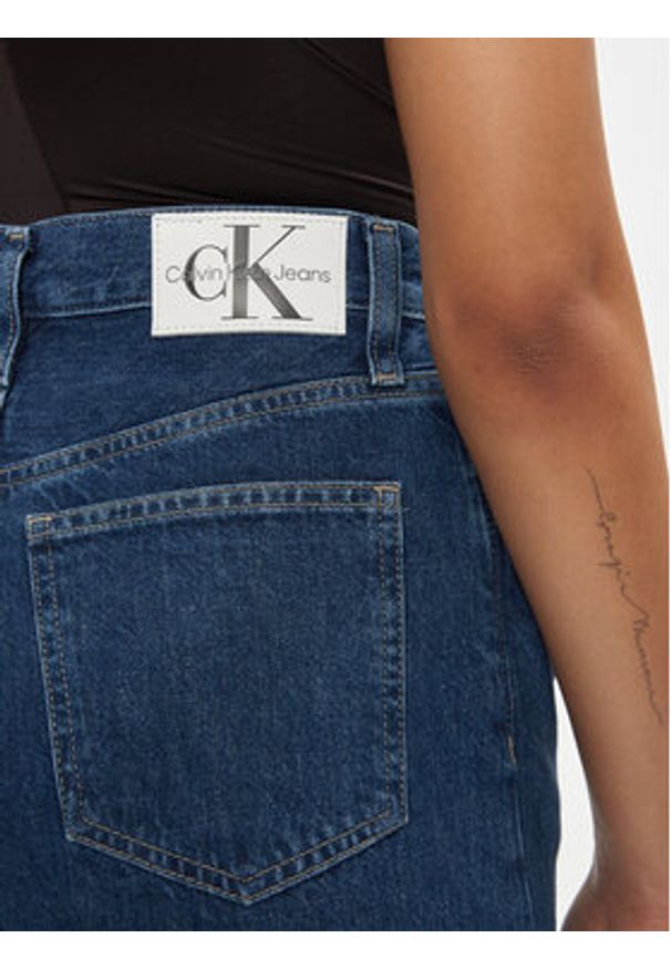 Calvin Klein Jeans Jeansy J20J223428 Granatowy Relaxed Fit. Kolor: niebieski
