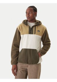 Quiksilver Bluza EQYPF03073 Khaki Regular Fit. Kolor: brązowy. Materiał: syntetyk #1