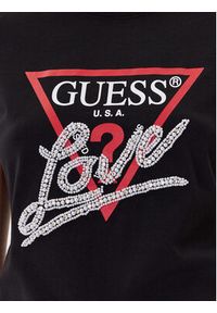 Guess T-Shirt W5YI40 I3Z14 Czarny Regular Fit. Kolor: czarny. Materiał: bawełna #5