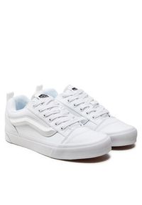 Vans Tenisówki Knu Skool VN000D22W001 Biały. Kolor: biały. Materiał: skóra, zamsz #5