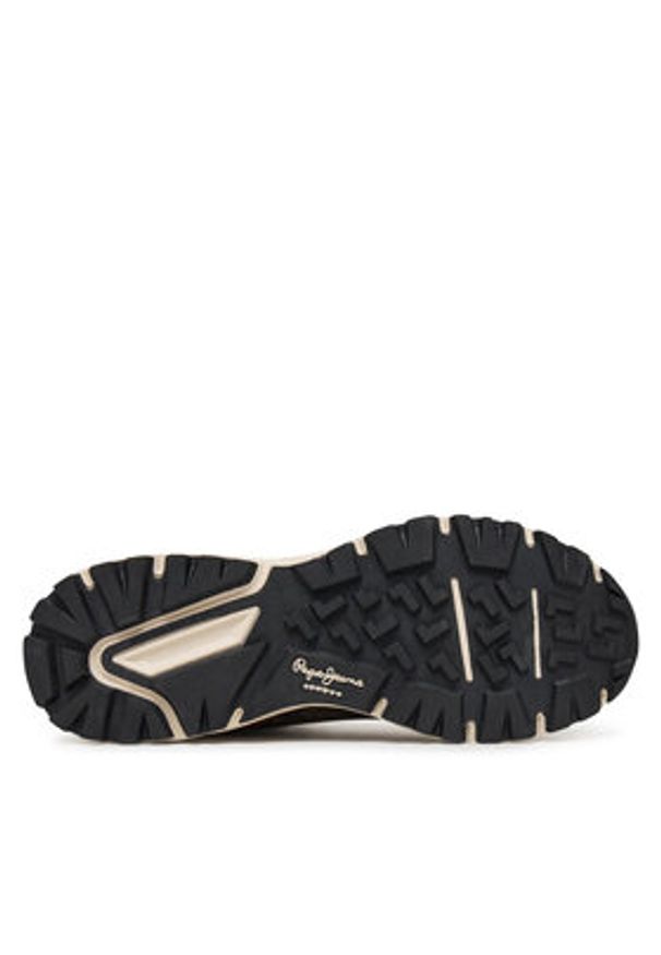 Pepe Jeans Sneakersy Darren Boot M PMS600011 Brązowy. Kolor: brązowy. Materiał: zamsz, skóra