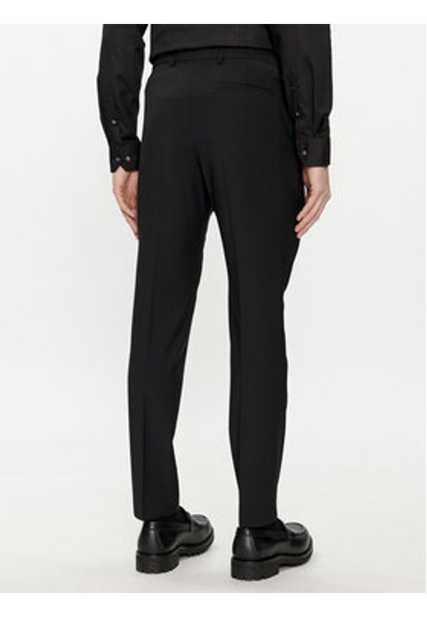 Calvin Klein Spodnie materiałowe Modern K10K112936 Czarny Slim Fit. Kolor: czarny. Materiał: syntetyk