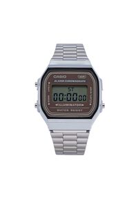 Casio Zegarek A168WA-5AYES Srebrny. Kolor: srebrny #1