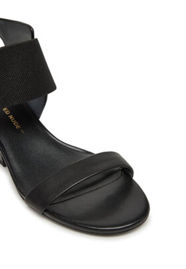 United Nude Sandały Raila Mid 1072756016 Czarny. Kolor: czarny. Materiał: skóra