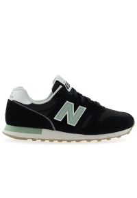 Buty damskie New Balance WL373XB2 - czarne. Okazja: na co dzień. Kolor: czarny. Materiał: guma, skóra, zamsz. Szerokość cholewki: normalna. Model: New Balance 373 #1