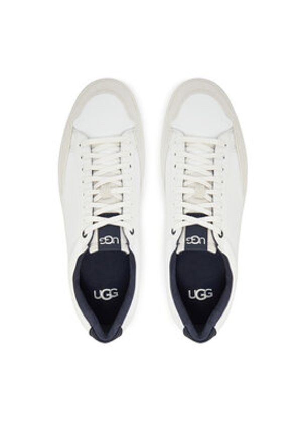 Ugg Sneakersy M South Bay Sneaker Low 1108959 Biały. Kolor: biały. Materiał: skóra