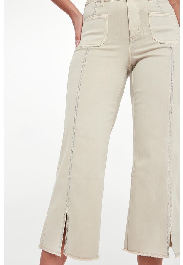 Joseph Ribkoff - Jeansy damskie z kryształkami JOSEPH RIBKOFF