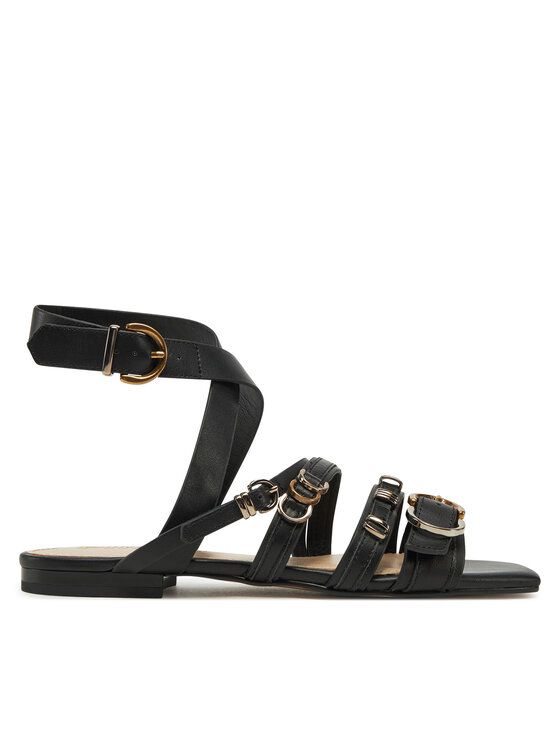 サンダル・ミュール PINKO Women Sandals SD0301 P077 Black サンダル・ミュール PINKO Women Sandals SD0301 P077 Black