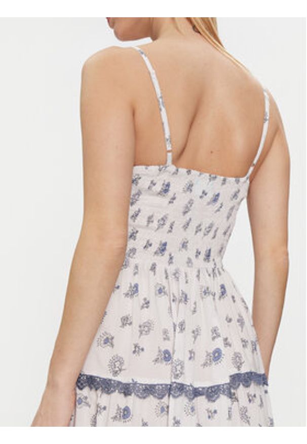 Iconique Sukienka letnia Joy IC24-038 Écru Regular Fit. Sezon: lato