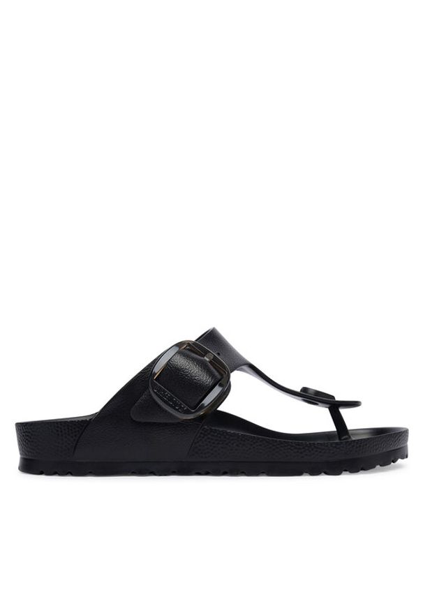 Birkenstock Japonki Gizeh Big Buckle 1031370 Czarny. Kolor: czarny. Materiał: syntetyk