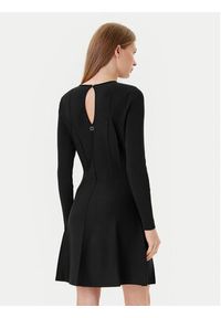 TwinSet - TWINSET Sukienka dzianinowa 252TP3640 Czarny Slim Fit. Kolor: czarny. Materiał: syntetyk #4