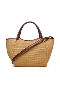 Emporio Armani Torebka EW001009 AF25819 M1334 Brązowy. Kolor: brązowy. Materiał: skórzane #6