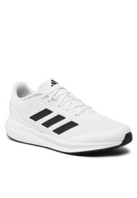 Adidas - adidas Sneakersy RunFalcon 3 Sport Running Lace Shoes HP5844 Biały. Kolor: biały. Materiał: materiał, mesh. Sport: bieganie #2