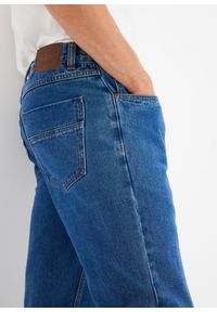 bonprix - Dżinsy regular fit, straight. Kolor: niebieski. Styl: klasyczny, sportowy #3