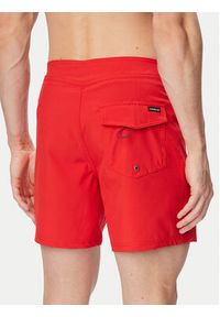 Quiksilver Szorty kąpielowe Surfsilk Kaimana 16 EQYBS04891 Czerwony Regular Fit. Kolor: czerwony. Materiał: syntetyk #2