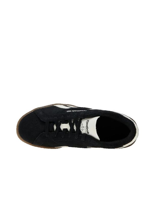 Buty Mężczyzna Reebok Club C Grounds czarny. Okazja: na co dzień. Kolor: czarny, biały, wielokolorowy. Model: Reebok Club