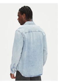 Tommy Jeans Koszula jeansowa DM0DM21362 Niebieski Regular Fit. Kolor: niebieski. Materiał: bawełna #5