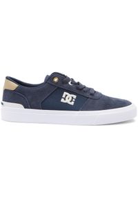 Trampki DC Shoes Wes Kremer Teknic S Skate, Mężczyźni. Kolor: niebieski. Materiał: zamsz, materiał. Sport: skateboard