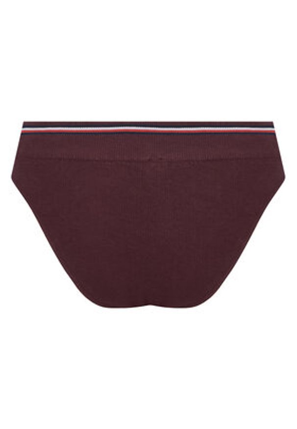TOMMY HILFIGER - Tommy Hilfiger Figi klasyczne UW0UW06064 Bordowy. Kolor: czerwony. Materiał: bawełna