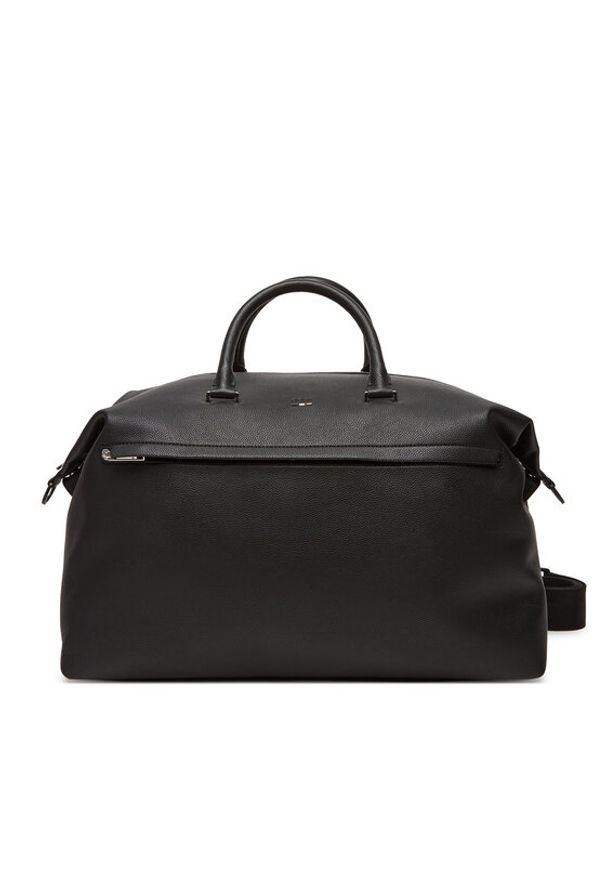 BOSS Torba 50548041 Czarny. Kolor: czarny. Materiał: skóra