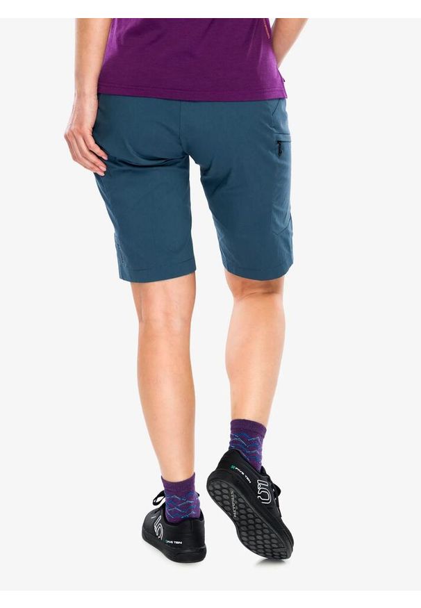MONS ROYALE - Spodenki rowerowe damskie Mons Royale Diversion Merino Trail Shorts. Kolor: niebieski. Sport: kolarstwo