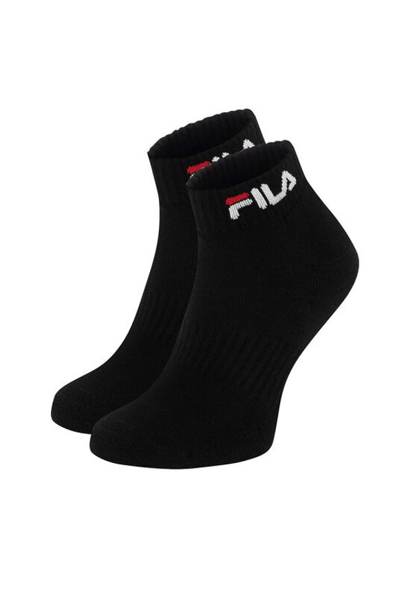 Fila Skarpety F4403-AW24 (2-pack) Czarny. Kolor: czarny. Materiał: bawełna