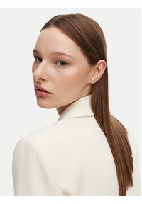 Tory Burch Kolczyki Kira 90547 Biały. Materiał: metalowe. Kolor: biały #3