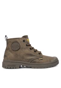 Palladium Trapery Pampa Sp20 Hi Wax 74388-213-M Brązowy. Kolor: brązowy. Materiał: materiał