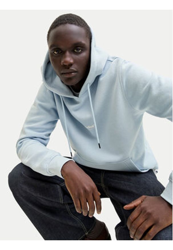 Jack & Jones Bluza Soho 12278789 Błękitny Relaxed Fit. Kolor: niebieski. Materiał: bawełna