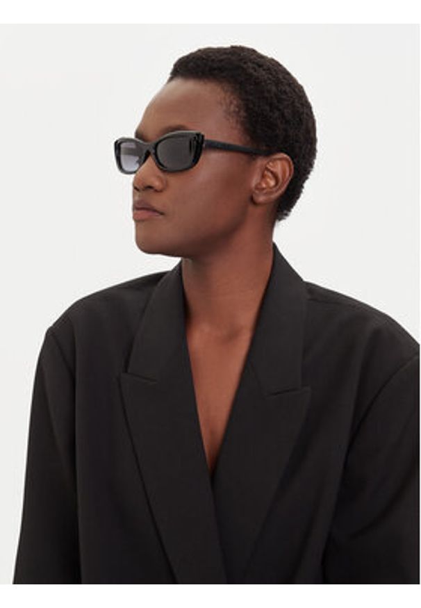 Guess Okulary przeciwsłoneczne GU00156-H Czarny. Kolor: czarny