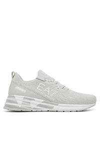 EA7 Emporio Armani Sneakersy X8X095 XK240 S320 Beżowy. Kolor: beżowy. Materiał: materiał