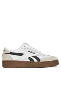 Reebok Sneakersy FORTE LOUNGER DOUBLE UP AR30255WWCX Biały. Kolor: biały. Materiał: skóra