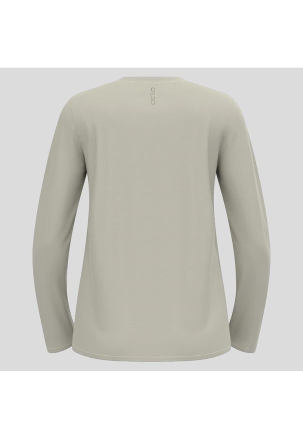 Koszulka z długim rękawem damska Odlo ZEROWEIGHT CHILL-TEC T-shirt crew neck. Kolor: biały. Długość rękawa: długi rękaw. Długość: długie. Sport: bieganie