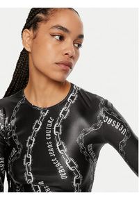 Versace Jeans Couture Body 77HAM2A1 JS417 Czarny Slim Fit. Kolor: czarny. Materiał: syntetyk #3