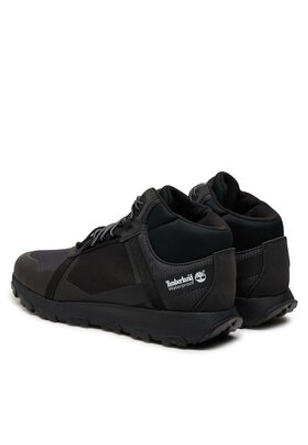Timberland Sneakersy Mid Lc Waterproof Sneaker TB0A41W7EK9 Czarny. Kolor: czarny. Materiał: materiał