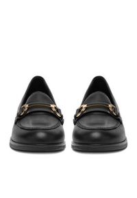 Rieker Loafersy 46262-01 Czarny. Kolor: czarny. Materiał: skóra #8