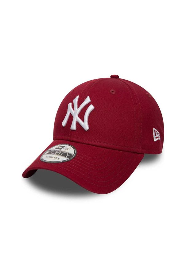 Czapka z daszkiem New Era 9FORTY MLB NY New York Yankees Bordowa - 80636012. Kolor: wielokolorowy, fioletowy
