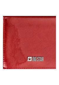 Big Star Accessories - Czerwony Elegancki Portfel Damski Big Star. Kolor: czerwony. Materiał: skóra ekologiczna