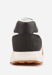 Born2be - Białe Buty Sportowe Sneakersy z Ozdobnymi Naszyciami Aerylia. Kolor: biały. Materiał: jeans. Wzór: aplikacja #2